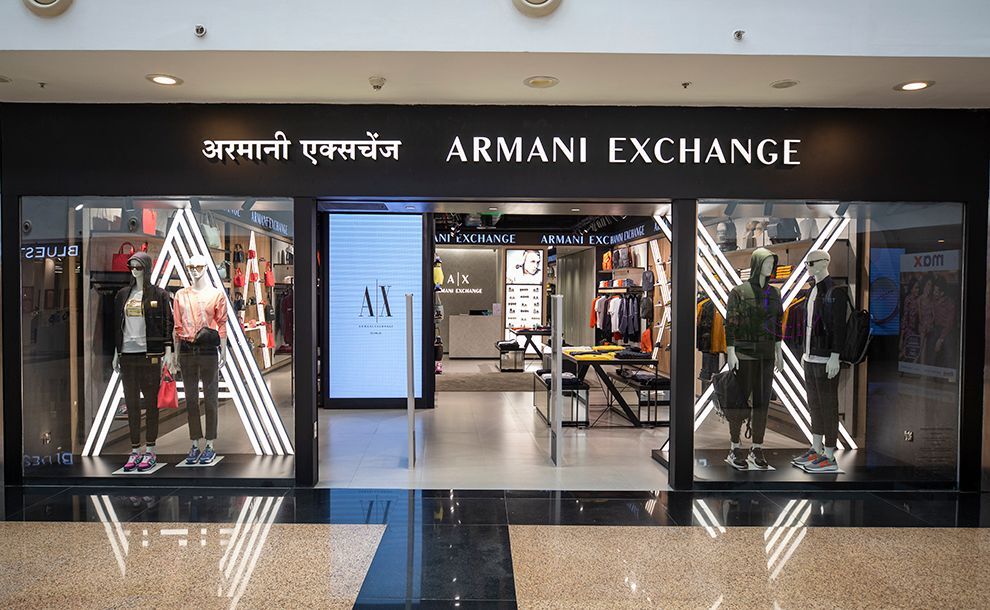 Armani exchange locations hotsell